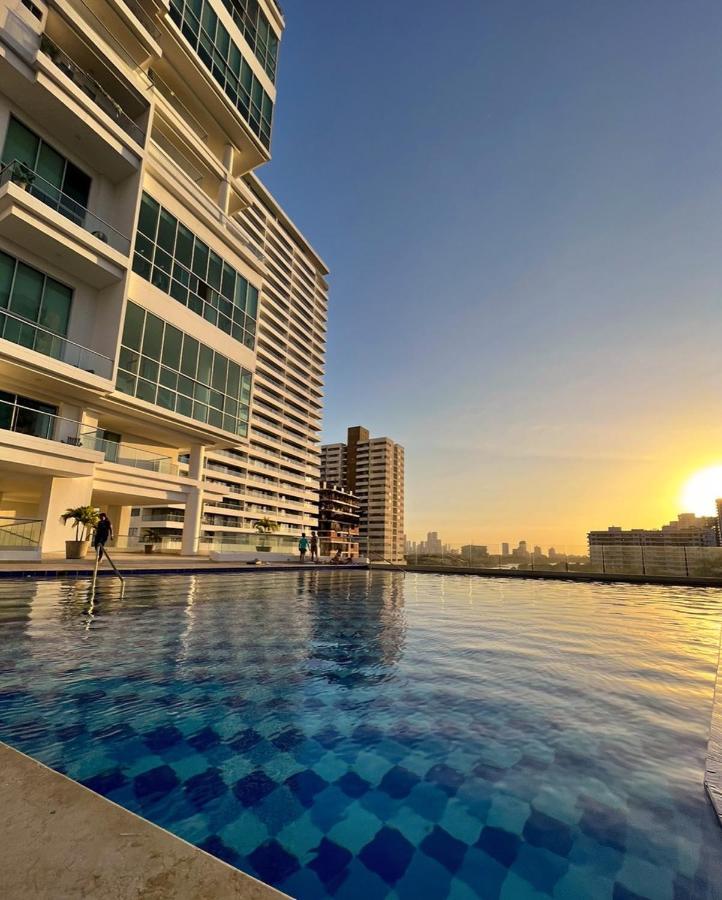 Exclusivo Apartamento Frente Al Mar En Cartagena Buitenkant foto