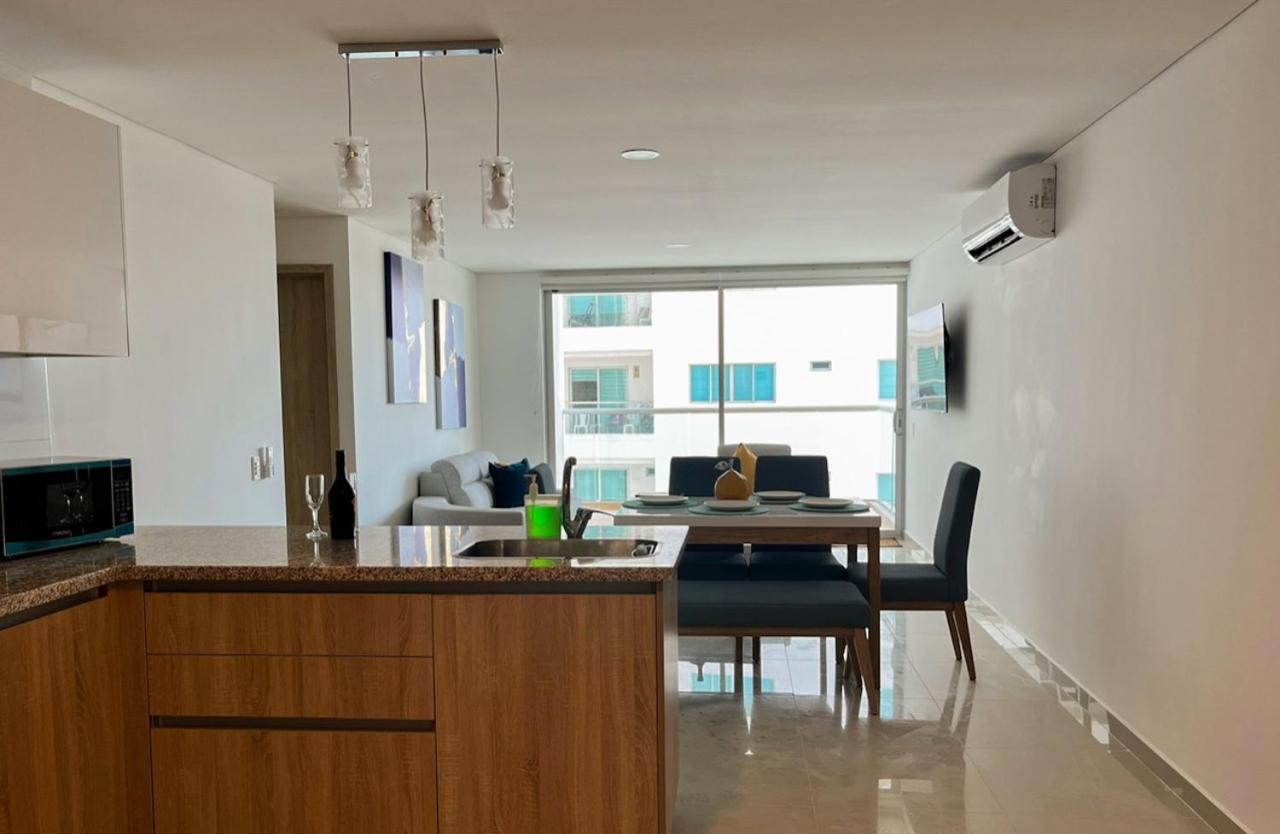 Exclusivo Apartamento Frente Al Mar En Cartagena Buitenkant foto